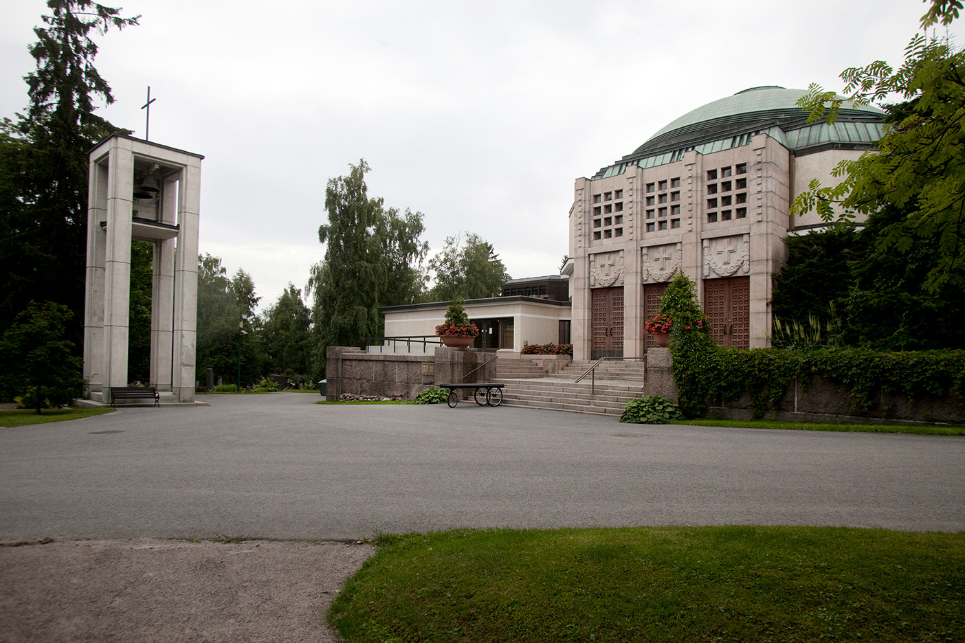 Tampereen Kalevankankaan iso kappeli.
