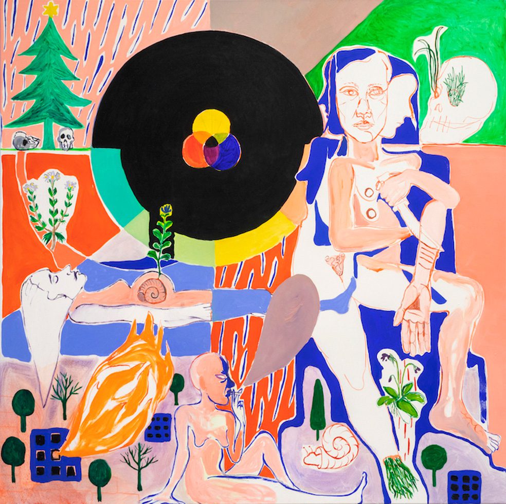 Pakopiste, 2022, öljy kankaalle.